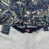 Polo Sport Swim Shorts - Large Blue Cotton Blend