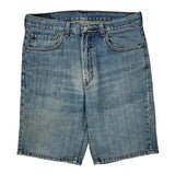 Levis Denim Shorts - 34W 10L Blue Cotton