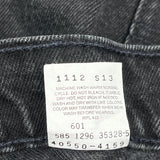 Made In USA Orange Tab Levis 550 Jeans - 34W 32L Black Cotton