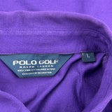 Polo By Ralph Lauren Polo Shirt - Large Purple Cotton