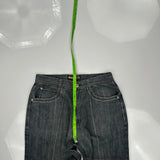 Regal Wide Leg Jeans - 34W 27L Dark Wash Denim