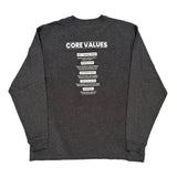 Core Values Carhartt Long Sleeve T-Shirt - XL Gray Cotton