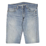 LEVI'S Mens Denim Blue Shorts L W36 Casual Cotton Blend 5-Pocket