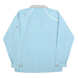 BERGHAUS Womens Blue & Beige Outdoor Jacket L Cotton Blend Zip Reflective