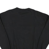 ELLESSE Mens Black & Navy Sweatshirt Crew Neck XS Logo Pocket Sport Casual