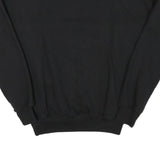 ELLESSE Mens Black & Navy Sweatshirt Crew Neck XS Logo Pocket Sport Casual