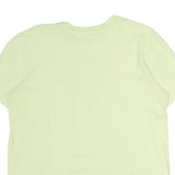 NIKE Womens Yellow Graphic T-Shirt L Short Sleeve Crew Neck Casual Wear