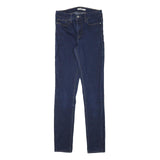 LEVI'S Womens Slim Blue Skinny Denim Medium Wash Jeans W26 L31 Stretch Comfort