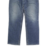 LEVI'S Mens Jeans Blue Regular Straight Denim W32 L30 Casual Classic Button