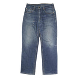 LEVI'S Mens Jeans Blue Regular Straight Denim W32 L30 Casual Classic Button
