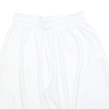 NIKE Mens White & Red Sports Casual Shorts M W28 Lightweight Comfort