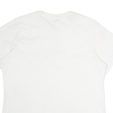 CHAMPION Womens White Multicolour Logo Graphic T-Shirt XL Short Sleeve Crew Neck