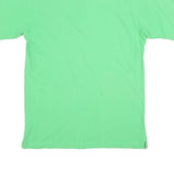 BURBERRY Mens Green Polo Shirt M Cotton Blend Short Sleeve Embroidered Logo