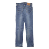 LEVI'S Mens Jeans Blue Slim Skinny Denim Medium W28 L30 Stylish Zip