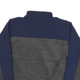 NFL Mens Navy & Grey Seamless Colourblock Jumper Crew Neck Regular XL Seattle