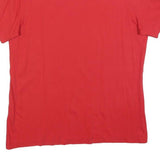 NIKE Mens Red Classic T-Shirt L Short Sleeve Crew Neck Cotton Blend