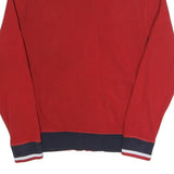 POLO RALPH LAUREN Mens Red Striped Team USA Olympic Cotton Blend Jacket M Zip