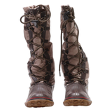 PAJAR Snow Boots Brown Synthetic Womens UK 6