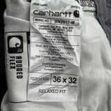 Carhartt Carpenter Pants - 34W 32L Gray Cotton
