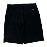 Wrangler Chino Shorts - 32W 10L Black Cotton
