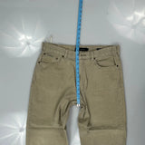 Calvin Klein Jeans - 36W 29L Beige Corduroy