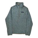 Patagonia 1/4 Zip - Small Blue Polyester