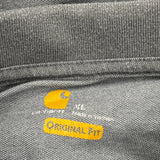 Carhartt Polo Shirt - XL Grey Cotton