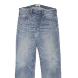 LEVI'S 501 Mens Blue Regular Straight Denim Cotton Blend Light W31 L30 Button