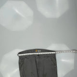 Carhartt Carpenter Pants - 35W 32L Gray Cotton