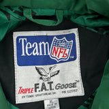 Jets Nfl Football Bomber Jacket - XL Black Polyester