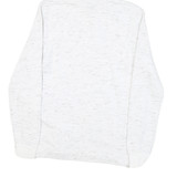 ADIDAS Mens White Hoodie XS Cotton Blend Pullover Lightweight Pocket