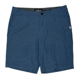 Quiksilver Shorts - 34W 9L Blue Polyester