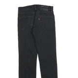LEVI'S 511 Slim Mens Jeans Black Slim Skinny Denim Raw W28 L32 Modern Fit