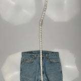 Made In USA Levis 505 Jeans - 34W 30L Light Wash Cotton