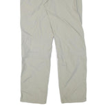 TREVOLUTION Mens Polyester Blend Regular Beige Trousers W30 L31 Lightweight Zip