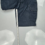 Polo By Ralph Lauren Cargo Shorts - 34W 11L Blue Cotton