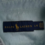 Ralph Lauren Shirt - Large Blue Cotton