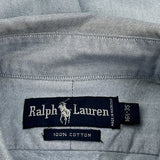 Ralph Lauren Shirt - Large Blue Cotton