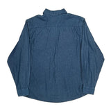 Lee Denim Shirt - Large Blue Cotton