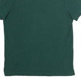 TOMMY HILFIGER Mens Green Polo Shirt L Cotton Short Sleeve Small Logo