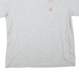CARHARTT Mens Grey Graphic T-Shirt 2XL Short Sleeve Crew Neck Guzman Sons