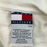 Tommy Hilfiger Graphic T-Shirt - Large White Cotton