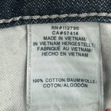 True Religion Contrast Stitch Jeans - 40W 31L Blue Cotton