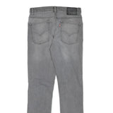 LEVI'S 512 Tapered Mens Jeans Grey Slim Tapered Denim W26 L28 Classic Style