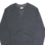 CHAMPION Mens Grey Crew Neck M Cotton Blend Pullover Sweatshirt Casual