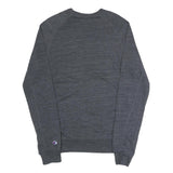 CHAMPION Mens Grey Crew Neck M Cotton Blend Pullover Sweatshirt Casual