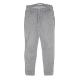 LEVI'S 710 Womens Jeans Grey Slim Skinny Denim W28 L28 Cotton Blend Zip