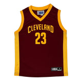 Age 6-7 Cleveland Nba Nba Jersey - Small Burgundy Polyester