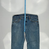 501 Levis Jeans - 36W 30L Blue Denim