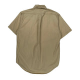 Ralph Lauren Short Sleeve Shirt - Small Beige Cotton
